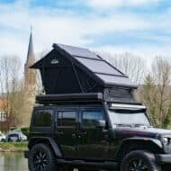 hartschalen dachzelt HiCamp HC-17 auf Jeep