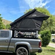 hartschalen dachzelt HiCamp HC-17 auf pick up