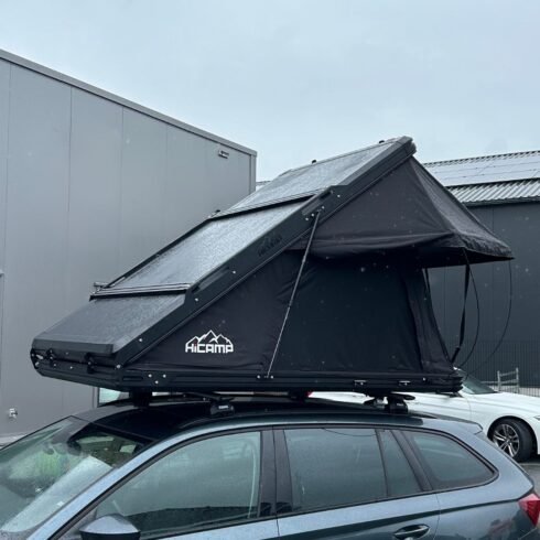 hartschalen dachzelt HiCamp HC-01 auf ein auto